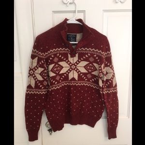American Eagle Red sweater!